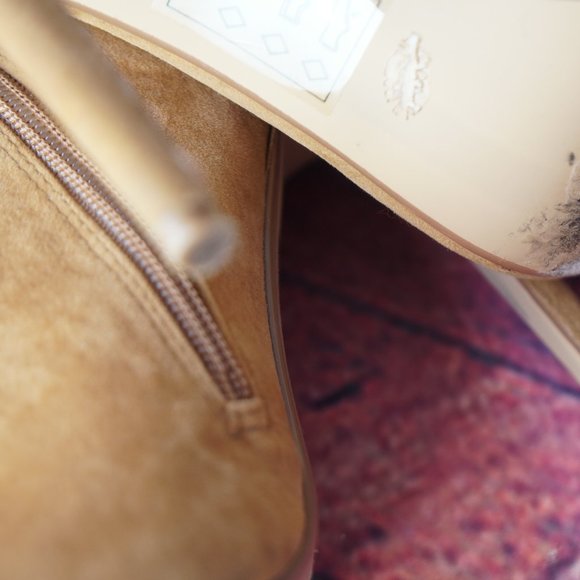 SHOE REPUBLIC NOAH Laceup Knee boot Tan Sz8 - Picture 10 of 14